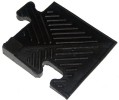 Уголок для резинового бордюра,черный,толщина 12 мм MB Barbell MB-MatB-Cor12  - магазин СпортДоставка. Спортивные товары интернет магазин в Перми 