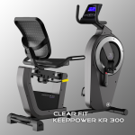 Горизонтальный велотренажер sportsman Clear Fit KeepPower KR 300 мир тренажеров рф  - магазин СпортДоставка. Спортивные товары интернет магазин в Перми 