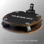 Виброплатформа Clear Fit CF-PLATE Compact 201 WENGE - магазин СпортДоставка. Спортивные товары интернет магазин в Перми 
