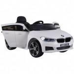 Детский электромобиль BMW6 GT JJ2164 белый - магазин СпортДоставка. Спортивные товары интернет магазин в Перми 