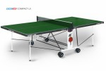 Теннисный стол для помещения Compact LX green усовершенствованная модель стола 6042-3 - магазин СпортДоставка. Спортивные товары интернет магазин в Перми 
