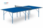 Теннисный стол для помещения swat Hobby 2 blue любительский стол для использования в помещениях 6010 - магазин СпортДоставка. Спортивные товары интернет магазин в Перми 