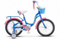 Детский велосипед Stels Jolly 16" V010 голубой розовый 2022 - магазин СпортДоставка. Спортивные товары интернет магазин в Перми 