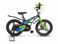 Детский велосипед Stels Galaxy Pro 14" V010 2022 зеленый - магазин СпортДоставка. Спортивные товары интернет магазин в Перми 