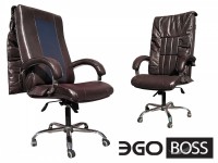 Офисное массажное кресло EGO BOSS EG1001 BORDO в комплектации ELITE и PREMIUM - магазин СпортДоставка. Спортивные товары интернет магазин в Перми 