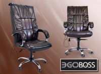 Офисное массажное кресло EGO BOSS EG1001 Шоколад в комплектации LUX - магазин СпортДоставка. Спортивные товары интернет магазин в Перми 