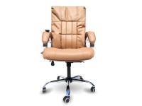 Офисное массажное кресло EGO BOSS EG1001 Орех в комплектации LUX - магазин СпортДоставка. Спортивные товары интернет магазин в Перми 