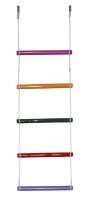 Детская веревочная лестница для ДСК 5 перекладин цвет радуга ЛВ5-3А - магазин СпортДоставка. Спортивные товары интернет магазин в Перми 