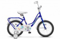 Детский велосипед Stels Wind 16" Z020 синий 2022 - магазин СпортДоставка. Спортивные товары интернет магазин в Перми 