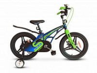 Детский велосипед Stels Galaxy Pro 16" V010 зеленый 2022 - магазин СпортДоставка. Спортивные товары интернет магазин в Перми 