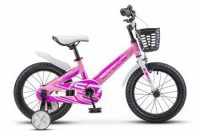 Детский велосипед Stels Pilot-150 16" V010 розовый 2022 - магазин СпортДоставка. Спортивные товары интернет магазин в Перми 