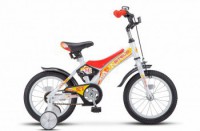 Детский велосипед Stels Jet 14" Z010 белый 2022 - магазин СпортДоставка. Спортивные товары интернет магазин в Перми 