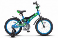 Детский велосипед Stels Jet 16" Z010 синий черный  2022 - магазин СпортДоставка. Спортивные товары интернет магазин в Перми 